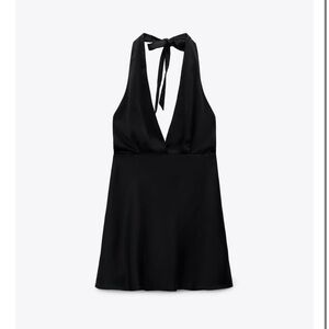 Satin Effect Zara Minidress